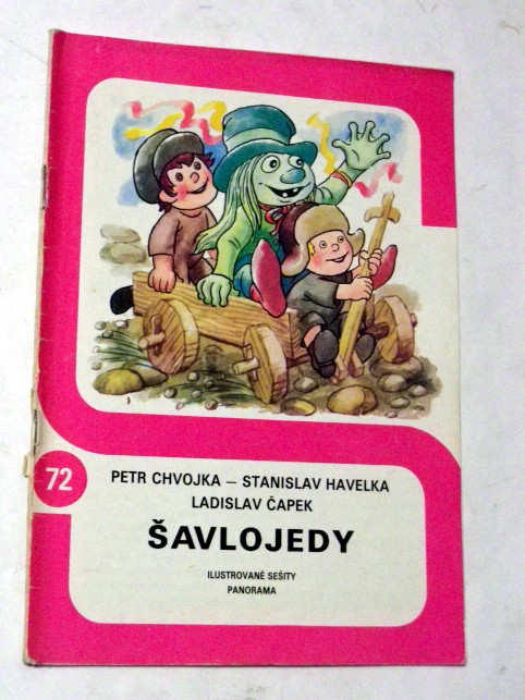 Petr Chvojka ŠAVLOJEDY / Ilustrované sešity 72